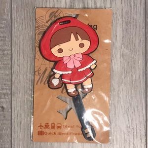 Little Red Robin Hood Luggage Tag
